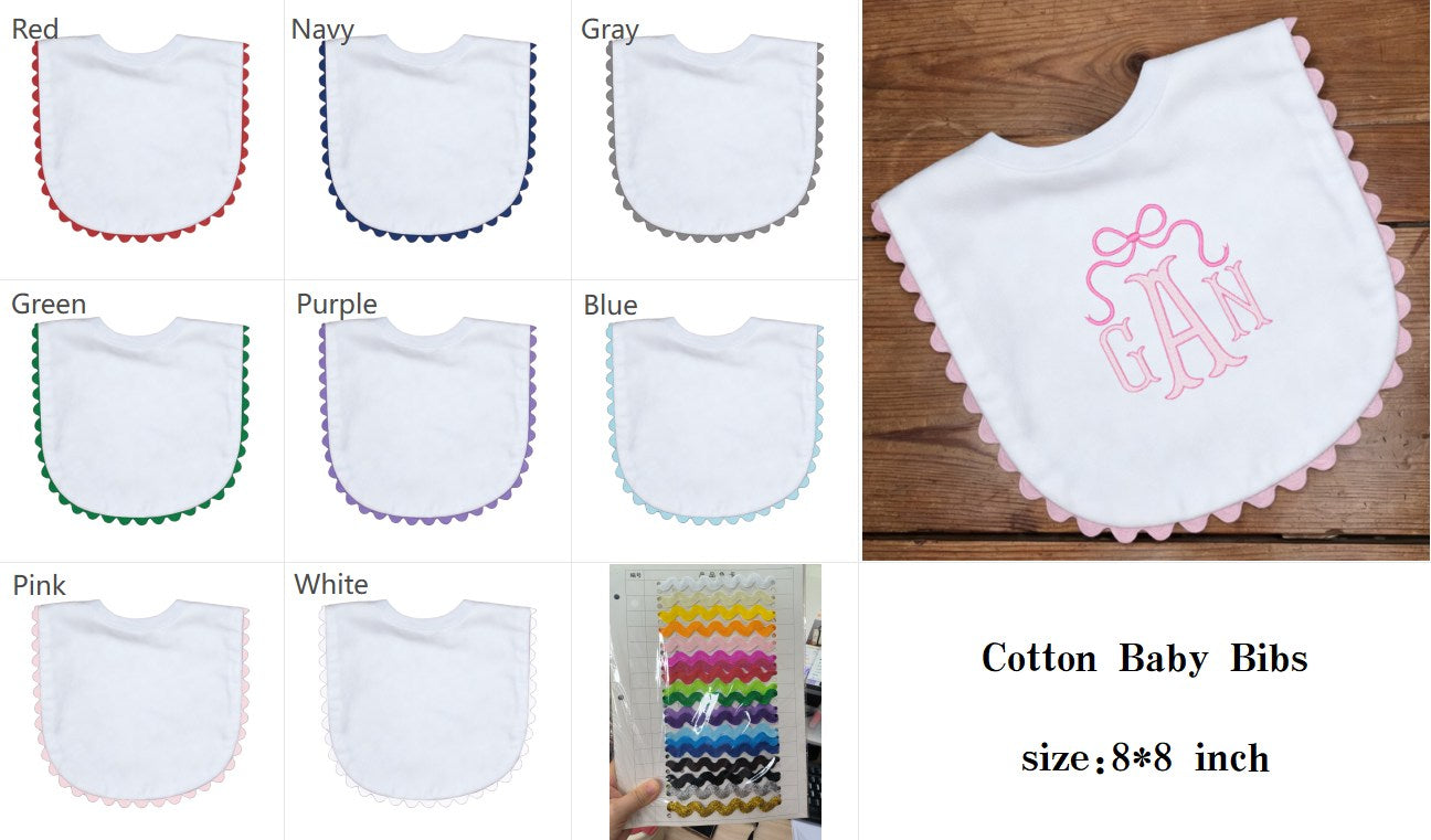 RicRac Trimmed Bibs