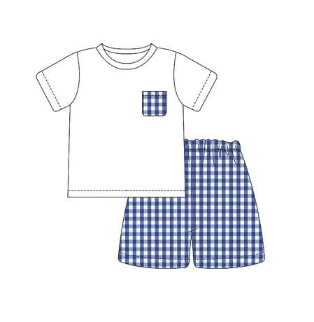 gingham short sets