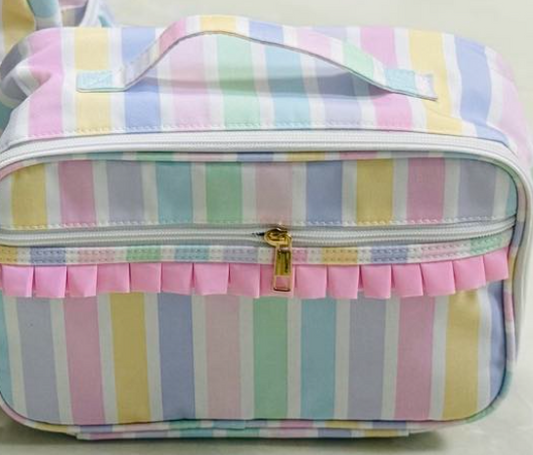 Pastel Striped Lunchboxes
